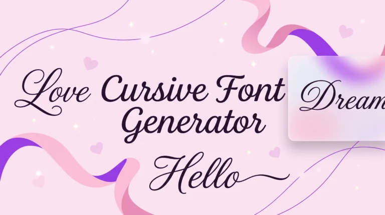 Cursive Font Generator – Cursive Text Copy and Paste 10 Cursive Font generator